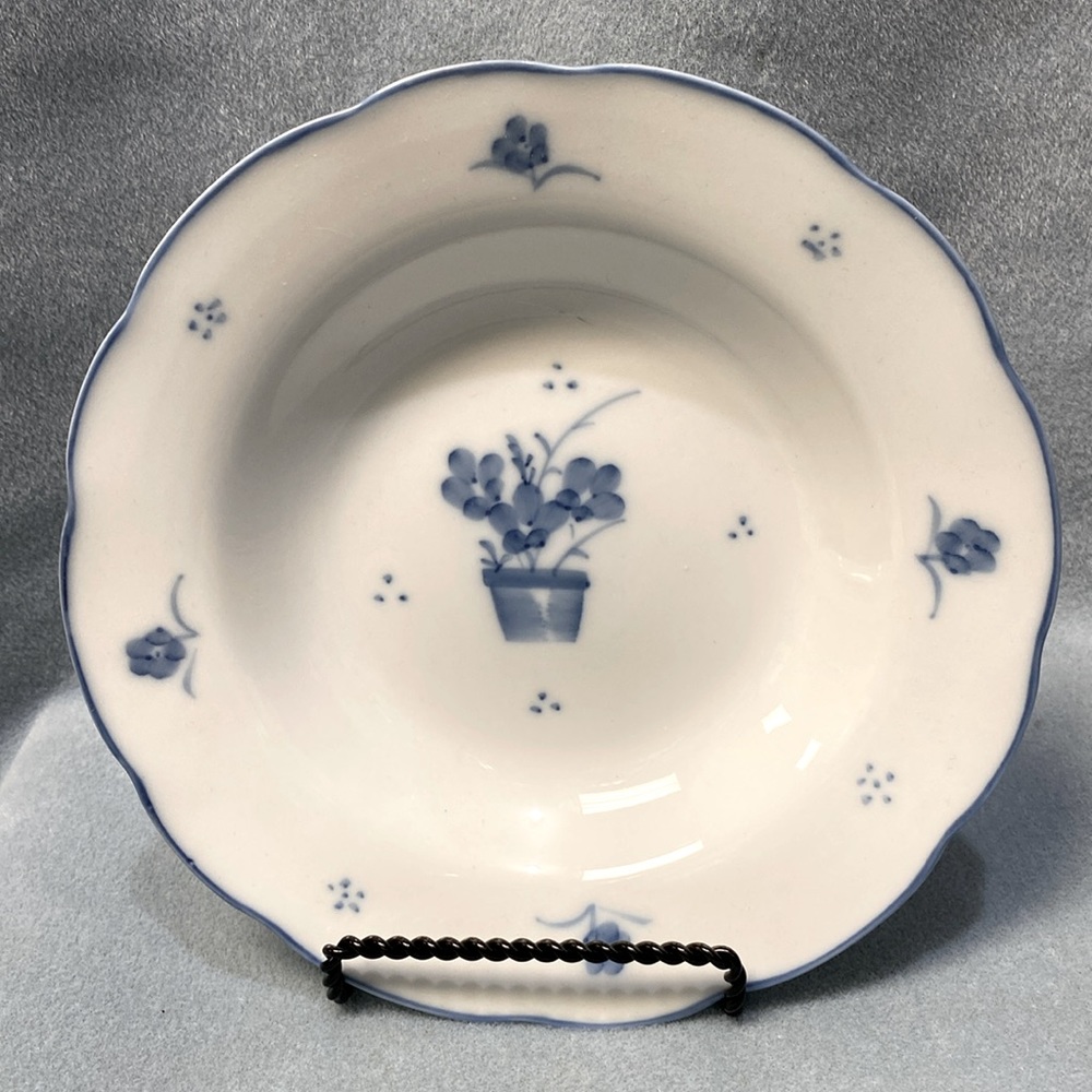 STEELE HAND PAINTED PORCELAIN DE CHINE SOUP BOWL